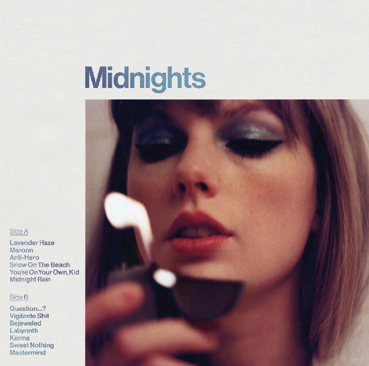 Here Is The Complete Official Tracklist Of Taylor Swift's Midnights Album 
