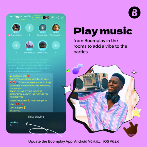 Boomplay Launches Live Feature in All Anglosphere Countries!