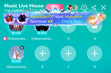 [BoomLive New Feature] Chat Bubble and Gifting Notification!