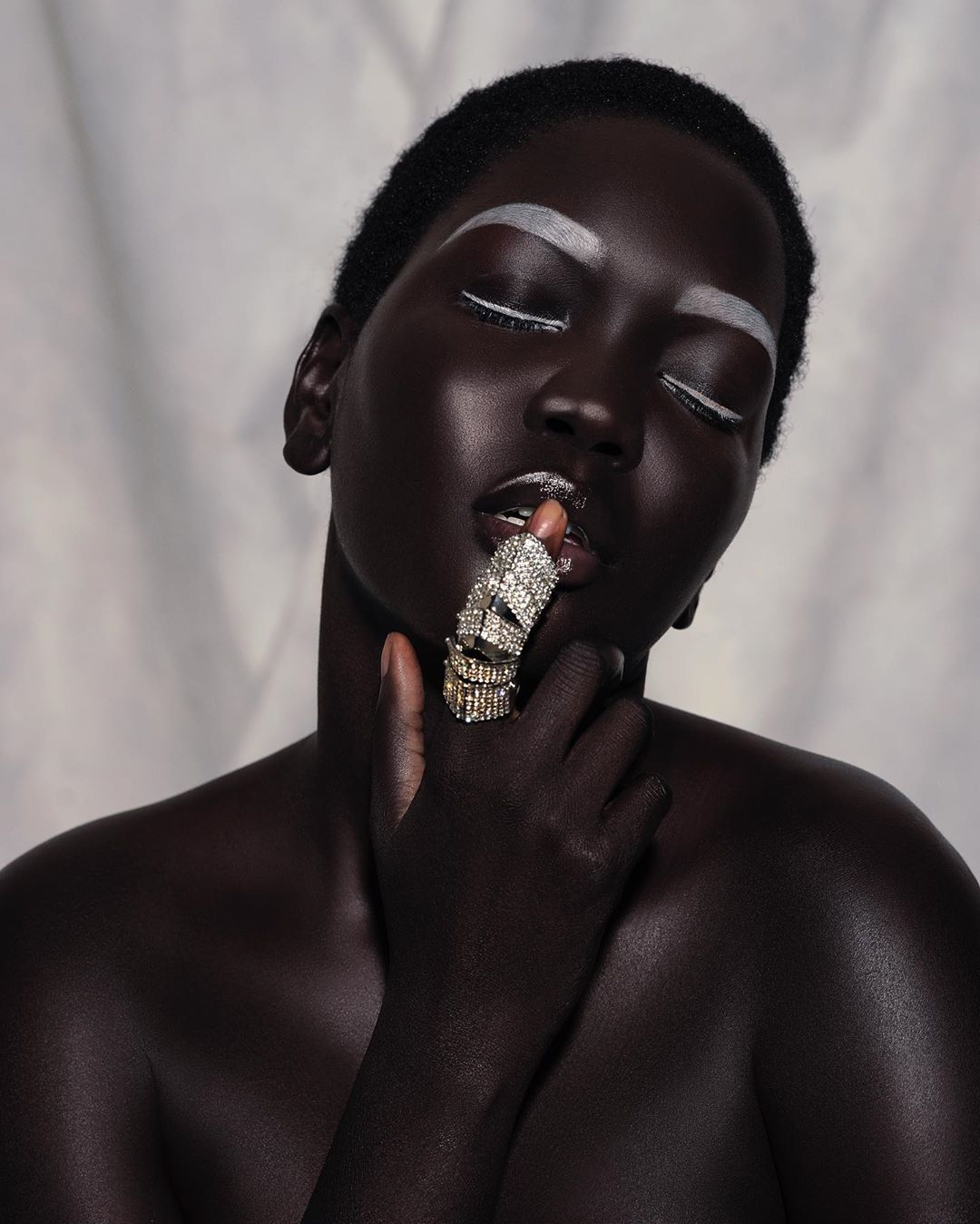 Sudanese Model Nyakim Makes It to the Guiness Book of Records For Being ...