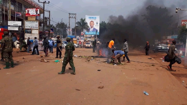 BOBI WINE ARRESTED, RIOTS ERUPT IN KAMPALA - UGANDA