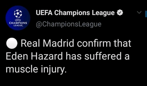 UEFA reacts after Real Madrid star suffers yet another injury after making his return over weekend