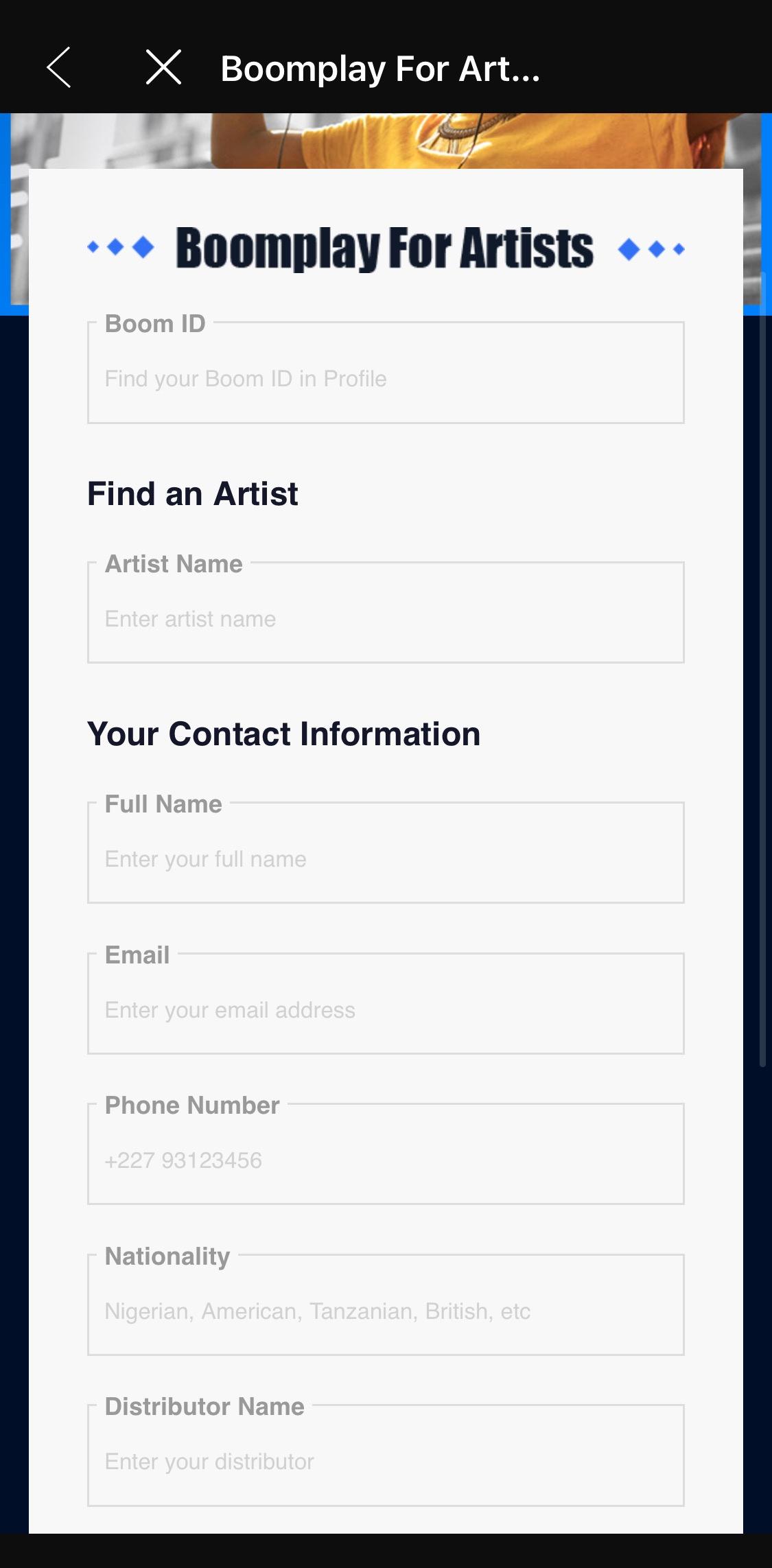 For Artists: How to get verified on Boomplay?