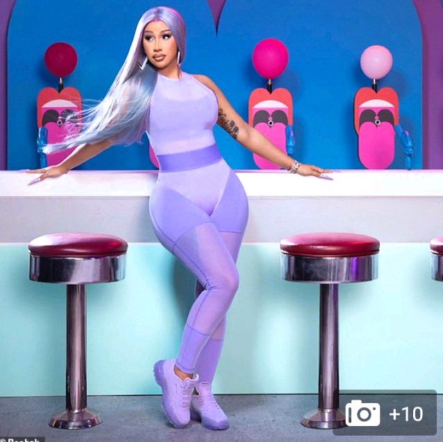 CARDI B SIZZLED WHILE SHOWING OFF HER NEW FASHION COLLABORATION WITH REEBOK