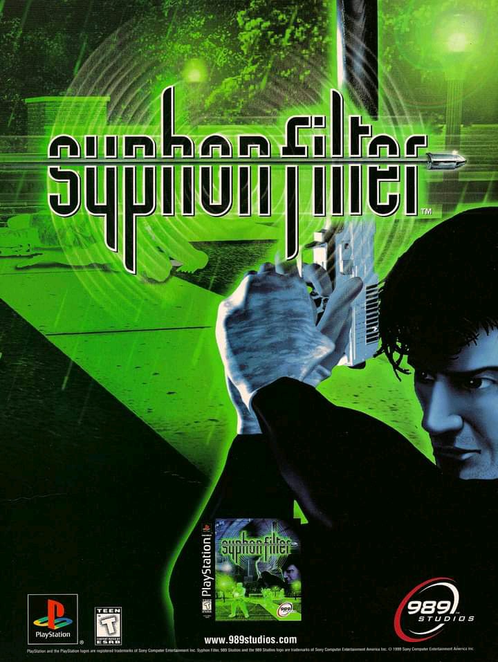 Syphon Filter (Greatest Hits) - PlayStation 1 (PS1) Game