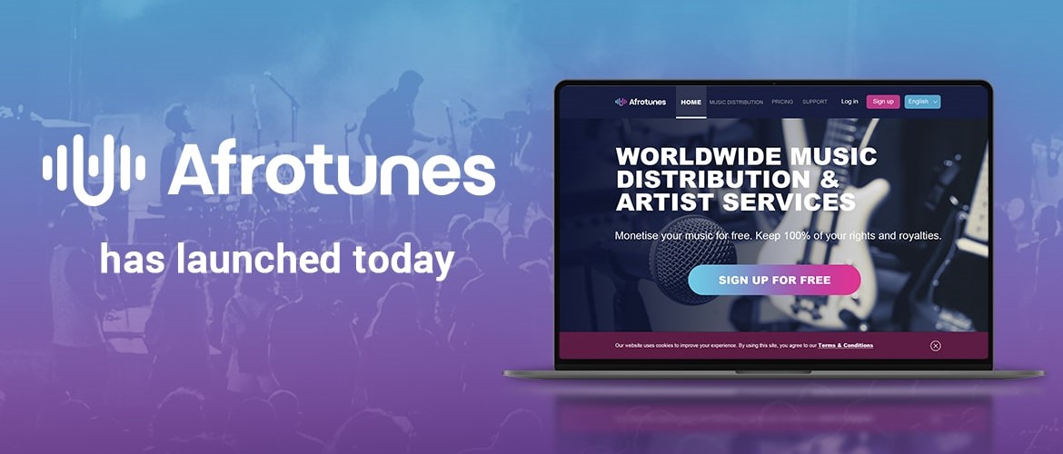 Global Music Distribution Platform "Afrotunes" Has Launched Today!