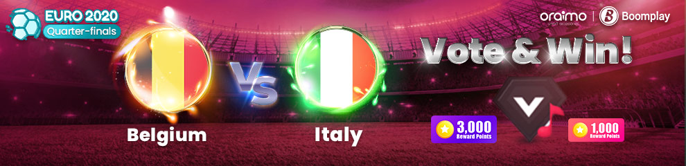 Quarter-finals Belgium VS Italy 
