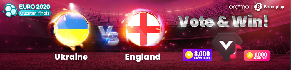Quarter-finals Ukraine VS England