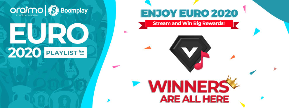 See the full list of Euro 2020 Streaming Contest Winners now!