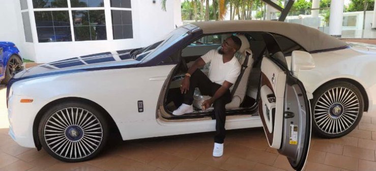 Sarkodie Reportedly Acquires A Rolls Royce Convertible