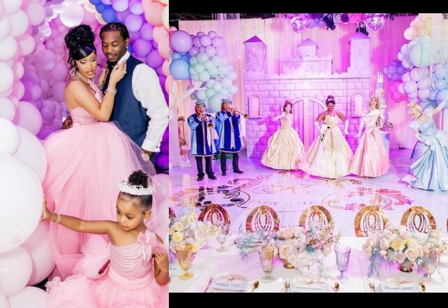 See Pictures From Cardi B And Offset’s Daugther, Kulture’s Disney Princess-Themed Birthday Party