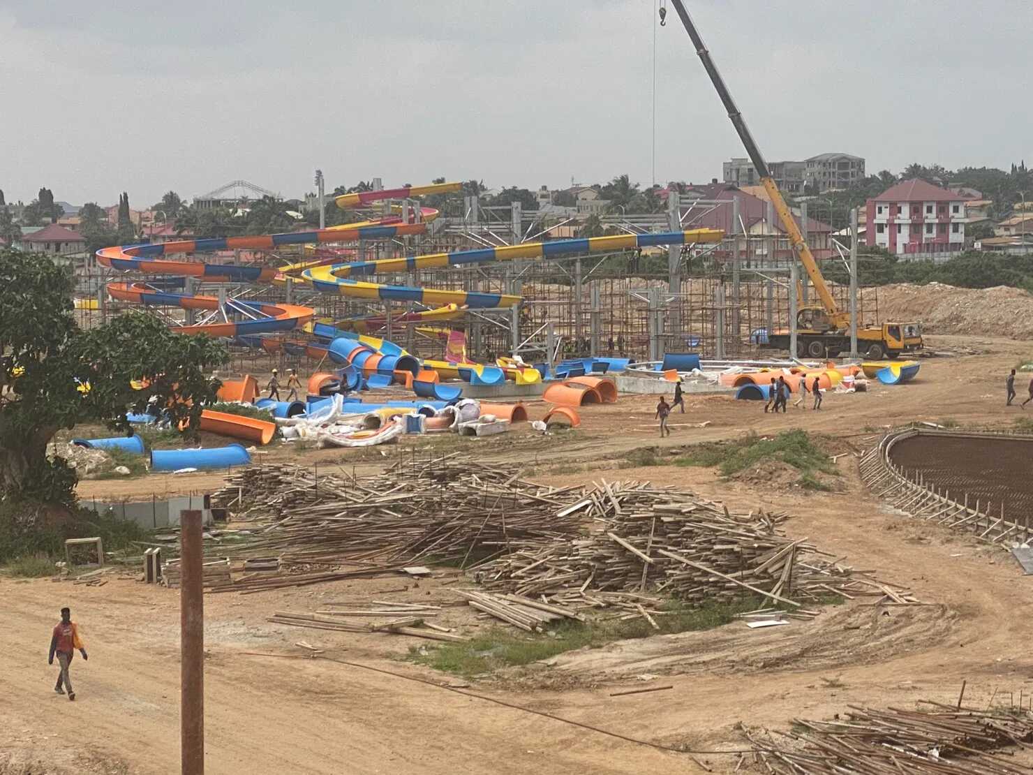 Public Figures Excited About Ghana Almost Experiencing A New Water Park