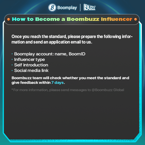Boombuzz Influencer Recruitment 2.0