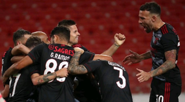 Benfica defeats Spartak Moscow 2-0 in Champions League qualifiers