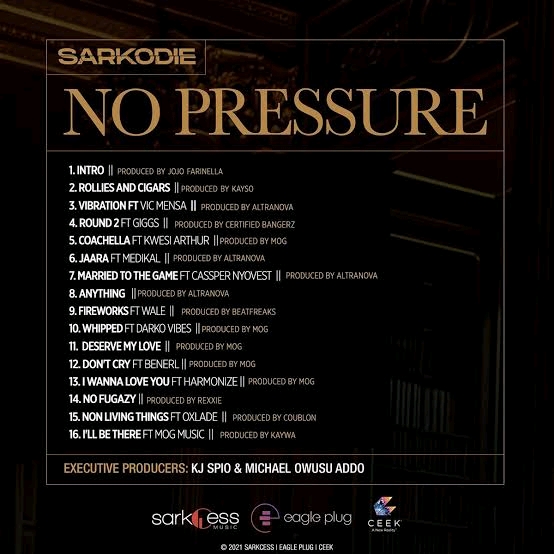 Is Sarkodie The Biggest African Rapper In History? His New Album 'No Pressure' Has The Answer
