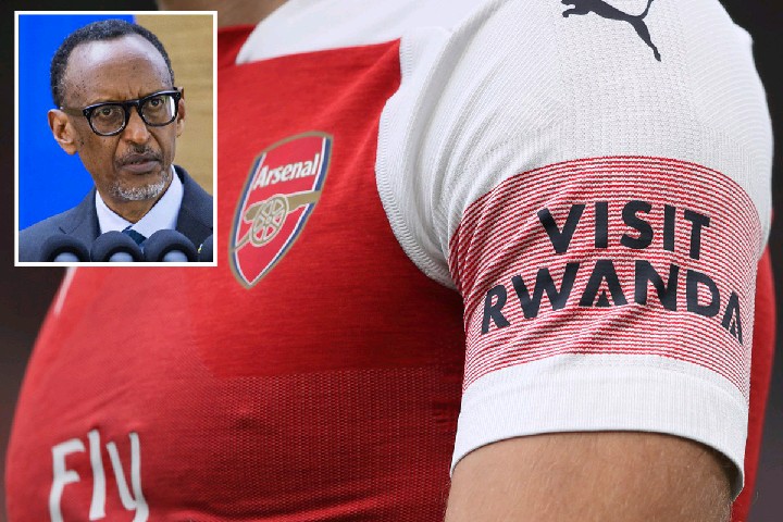 Arsenal sign new four-year ‘Visit Rwanda’ deal just days after president slammed club for Brentford 