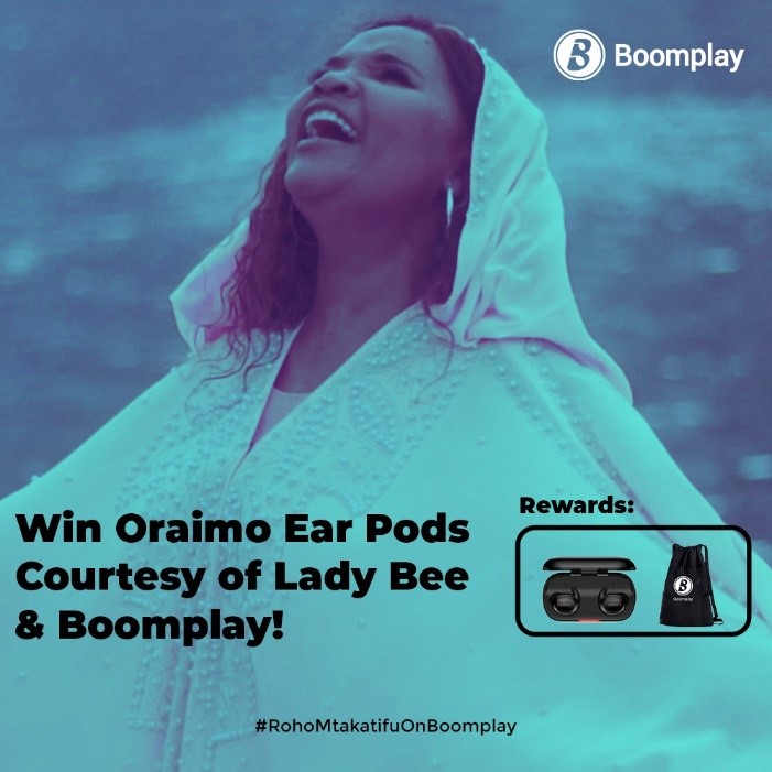 Listen to Lady Bee on Boomplay & Win Earpods