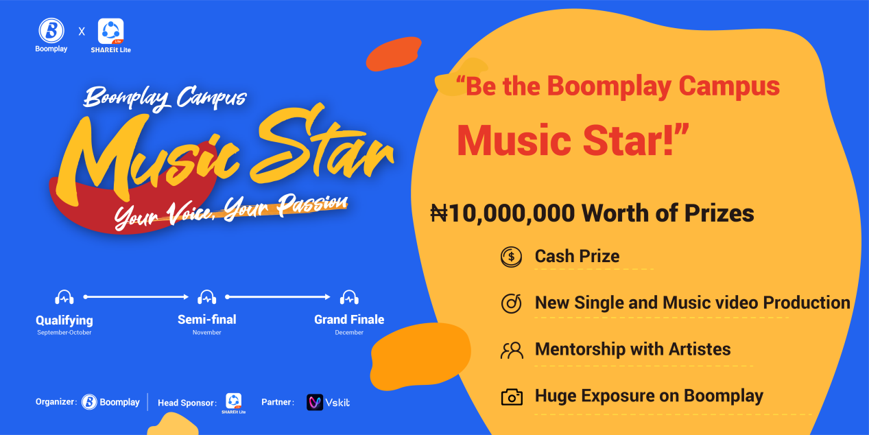 Your Voice, Your Passion - Become the Next Boomplay Campus Music Star!