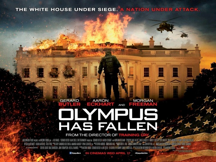 Olympus Has Fallen / London Has Fallen / Angel Has Fallen White House Down  DVD