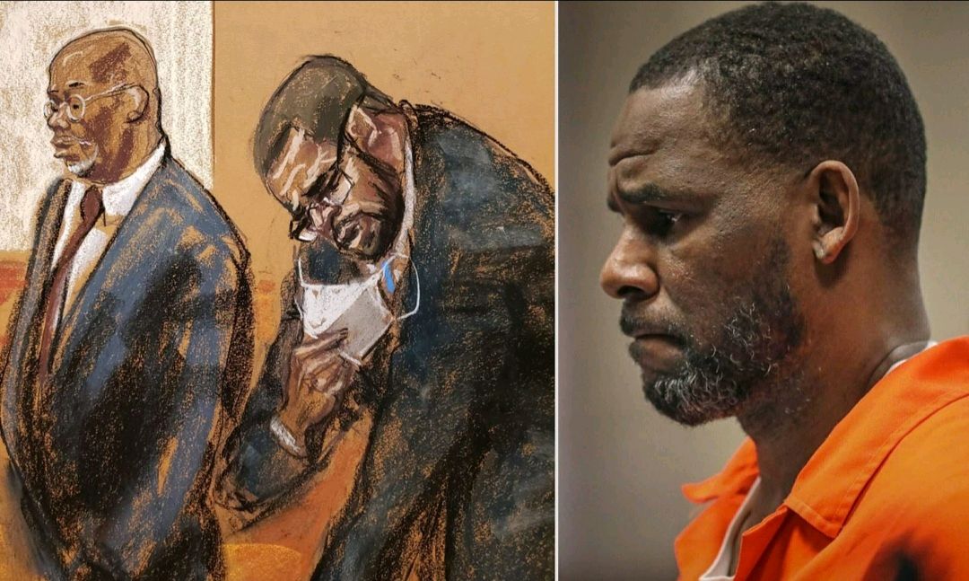 R. KELLY IS PLACED ON SUICIDE WATCH AFTER BEING CONVICTED OF SEX TRAFFICKING IN NEW YORK 