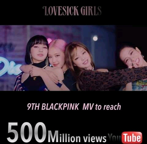 Blackpink's 'Playing With Fire' reaches 500 million views