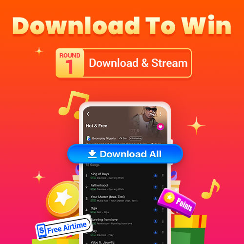 Download for Free and Stream to Win!--Round 1