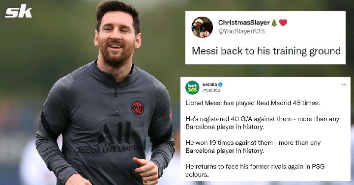 Twitter erupts after Messi and PSG are drawn against Real Madrid in UCL