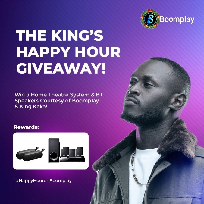 The King Kaka’s Happy Hour Giveaway, Click to Win!