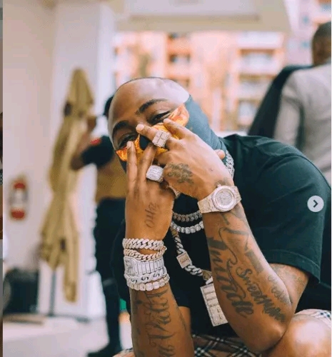 Davido patek sale philippe watch