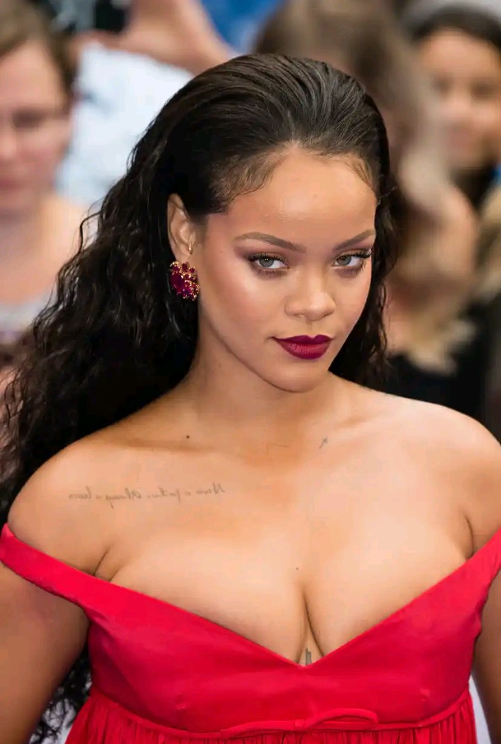 Rihanna has over 20 tattoos — from traditional hand tattoos to a large Egyptian goddess..