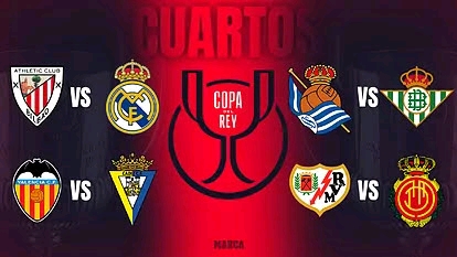 Copa del Rey quarter-final draw