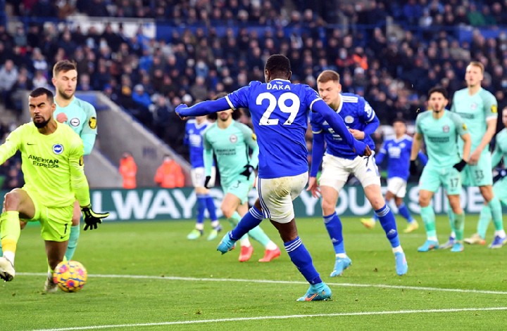 LEICESTER CITY FORCED TO GET DRAW 1:1 AGAINST BRIGHTON