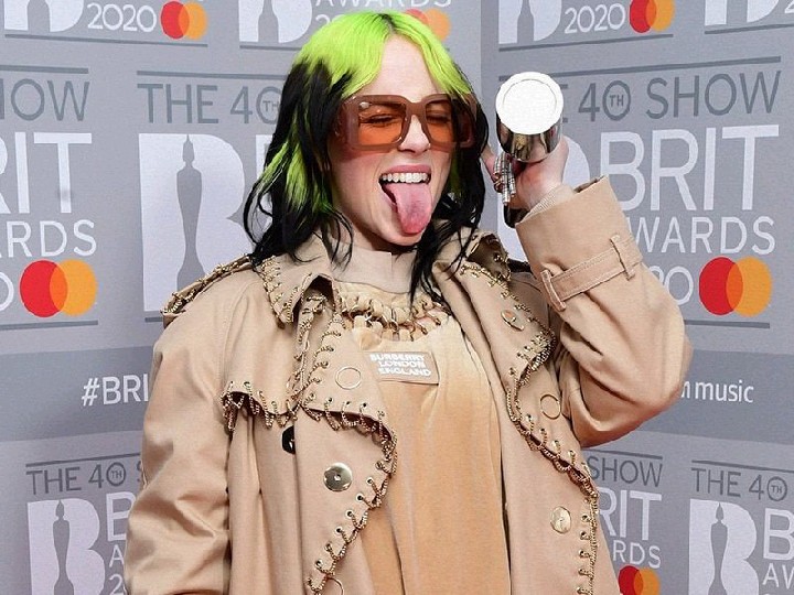Billie Eilish has been nominated International Artist of the Year at the BRITS 