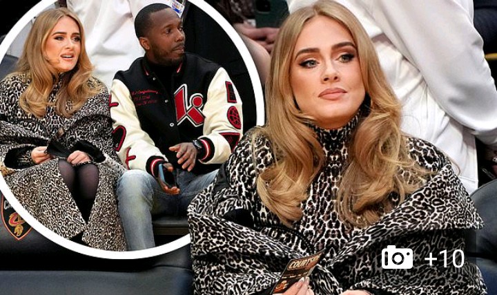 Adele and boyfriend Rich Paul look cozy courtside at NBA game
