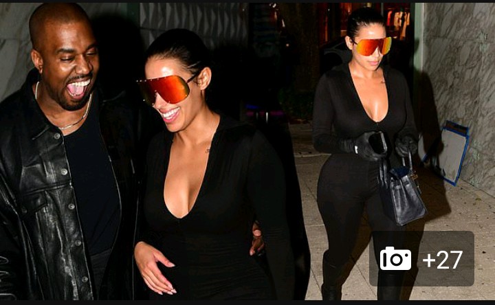 EXCLUSIVE: Kanye West parties with busty Kim Kardashian clone Chaney ...