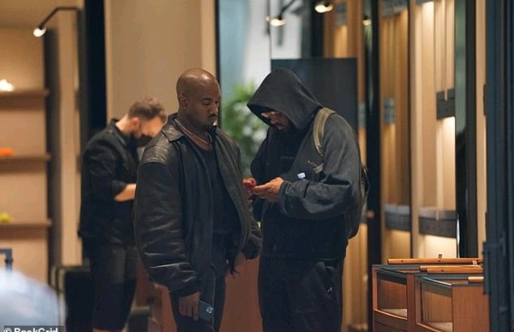 Kanye West enjoys dinner with friends in Miami after firing