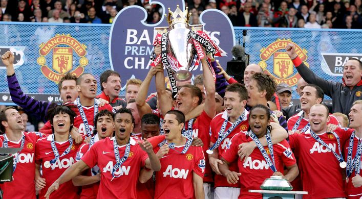 The five most successful clubs in English football