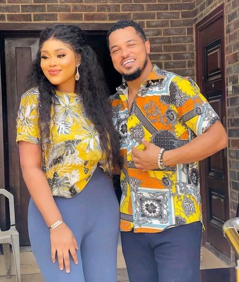 FANS REACT AS CHIOMA NWAOHA SHARES LOVELY PHOTOS WITH VAN VICKER