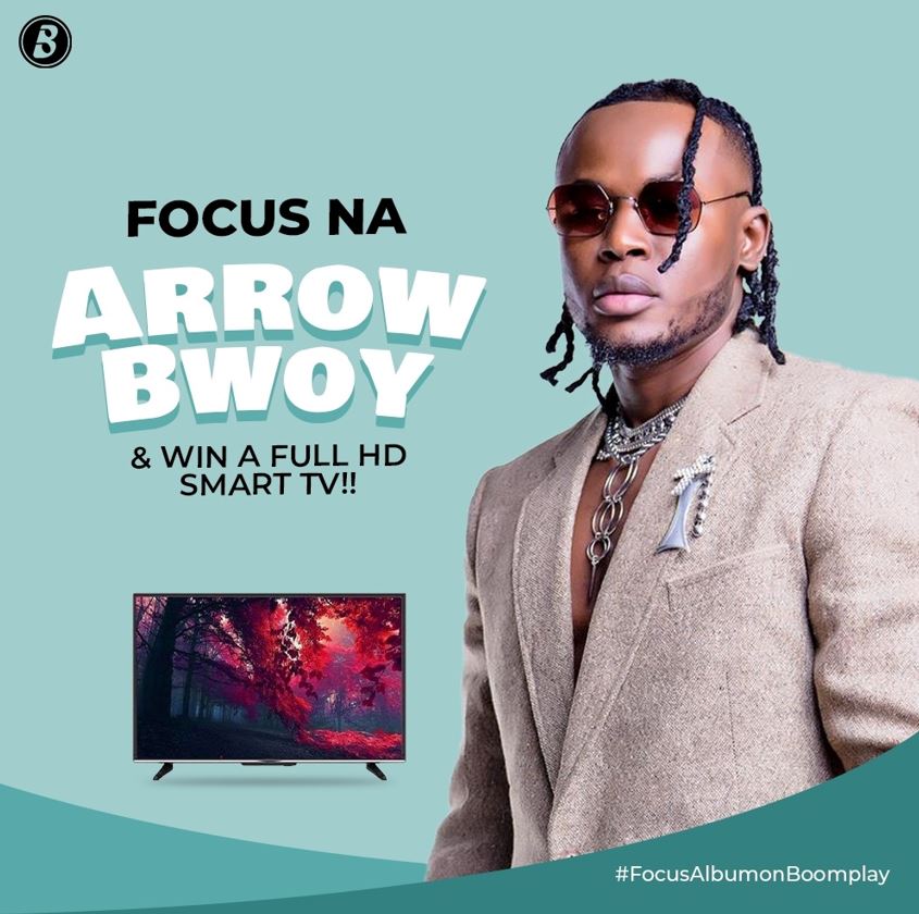 Focus Na Arrow Bwoy & Win a Full HD Smart TV