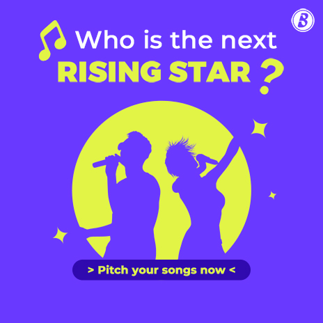 Pitch your songs to Boomplay, and you will be the next rising star!