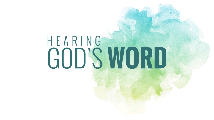 HEARING GOD'S WORD