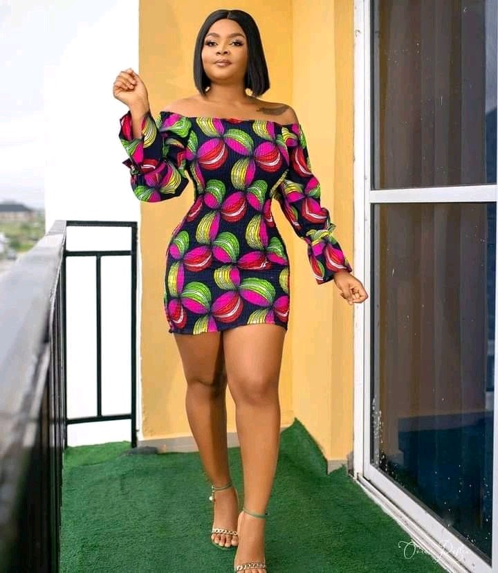 Ladies, See Beautiful And Stylish Ankara Short Gown Styles You Can Rock |  Boombuzz