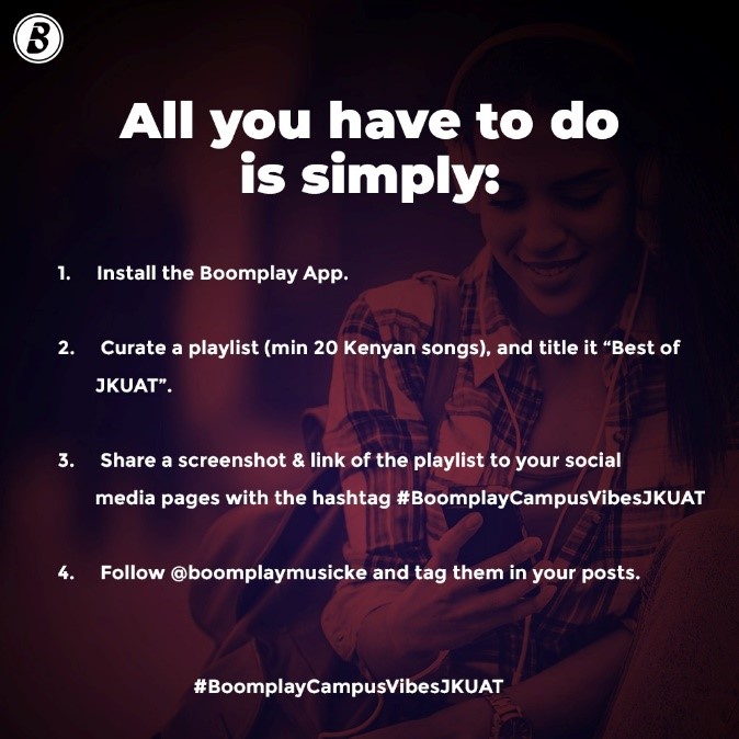 Prove Your Curator Skills on Boomplay & Win a KES. 5,000 Shopping Voucher