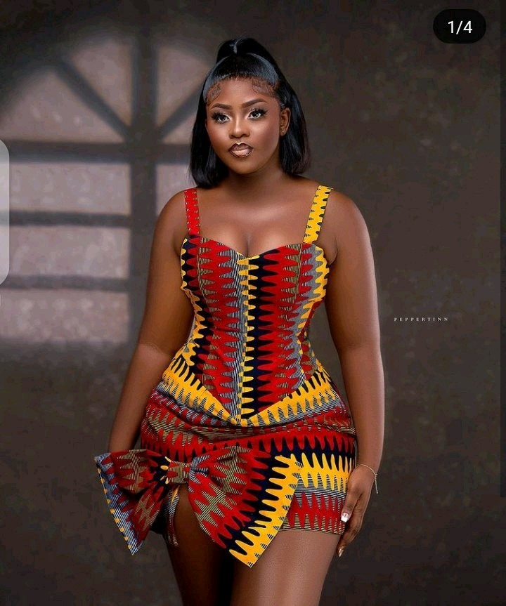 Mini 2024 ankara dresses