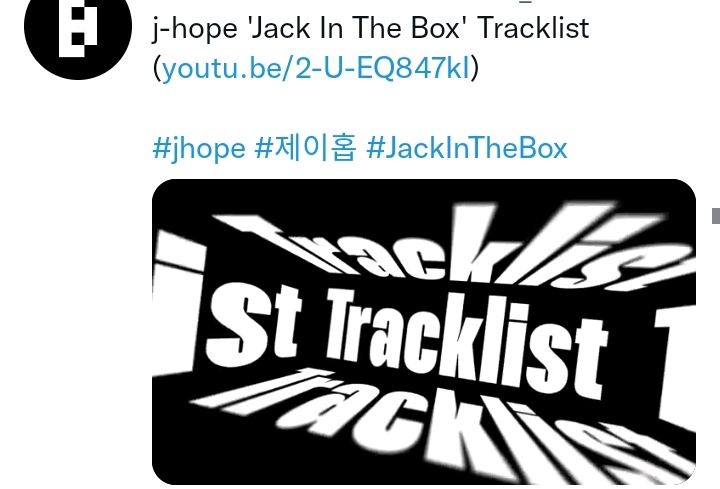 JHOPE 'JACK IN THE BOX' TRACKLIST 