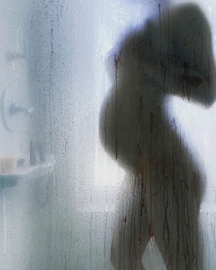 Pregnant Ashley Greene Shows Off Baby Bump in Steamy Shower Shot: 'Baby Khoury Coming Soon'