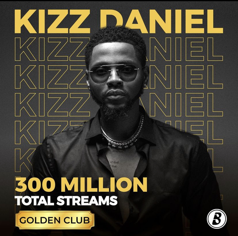 Kizz Daniel Becomes First Artist to Hit 300M Streams on Boomplay!
