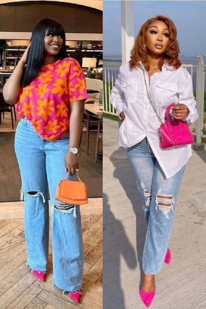 Check Out 2 Different Stylish Ways Fashionable Ladies Can Rock Their Crazy  Jean.