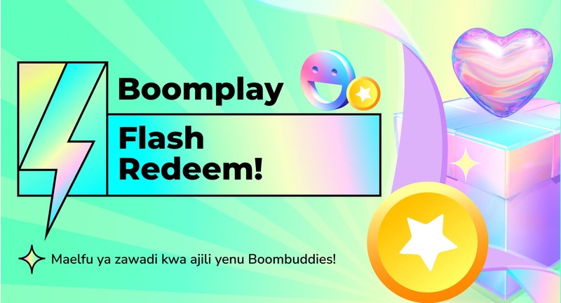 Boomplay Flash Redeem from 19 Septemba hadi Septemba25!