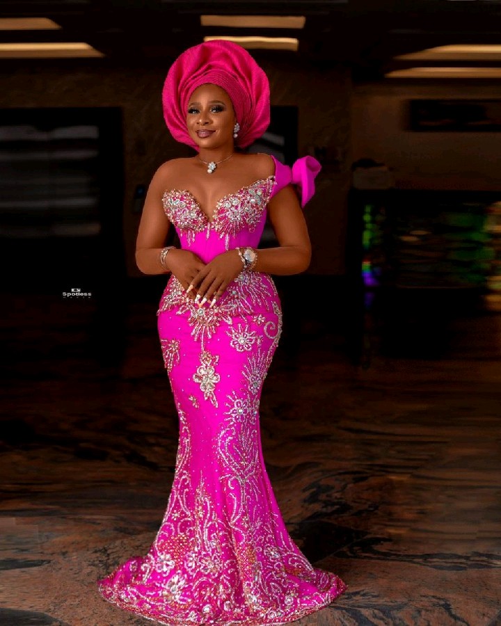 Dazzling Lace and Ankara Combination Styles You Should Consider
